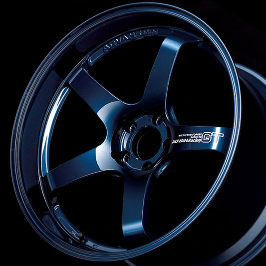 Advan GT Premium Version 19x10 ET32 5x120 Racing Titanium Blue