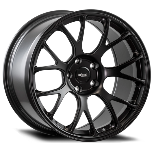 Konig Forged F1M 19x10 ET25 5x120 Satin Black