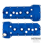 S65 ALUMINUM VALVE COVER SET - Wrinkle Blue - NRW Design BMW performance part - Iconic Garage